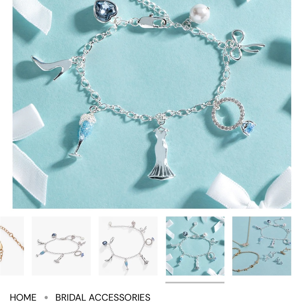 Alex and Ani Silver Bridal Multi-Charm Bracelet